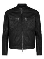 Men's Rider Black Leather Jacket