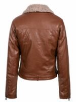 Women's B3 Shearling Biker Style Leather Jacket