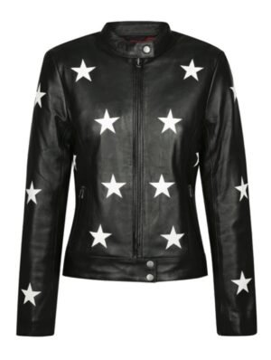 Women's Midnight Biker Leather Jacket