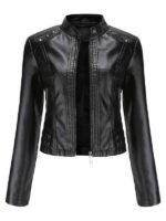 Women's Short Biker Jacket