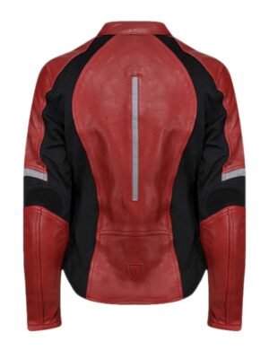 Women's Red Fiona Leather Jacket