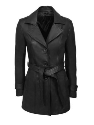 Detective Style Black Coat