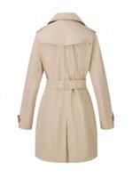 Women's Double Breasted Belted Coat