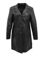 Women's Black Trench Coat