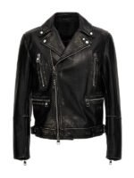 Alexander McQueen Black Biker Jacket