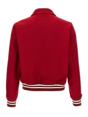 Amiri Wool Red Jacket