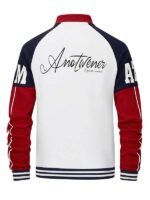 Baseball White Vintage Varsity Jacket