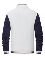 Baseball White Vintage Varsity Jacket