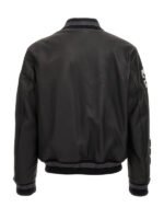 Off White Black Varsity Jacket