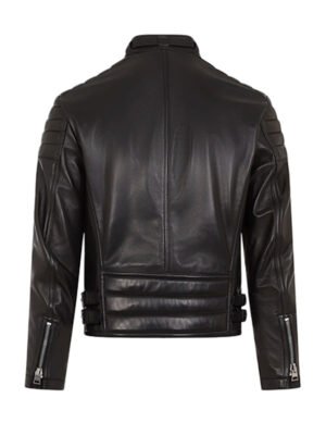 Men's Black Café Racer Jacket