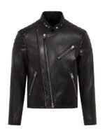 Men's Black Café Racer Jacket