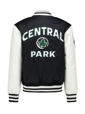 Central Park Black bomber Jacket