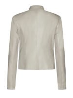 Women's Grey Biker Jacket