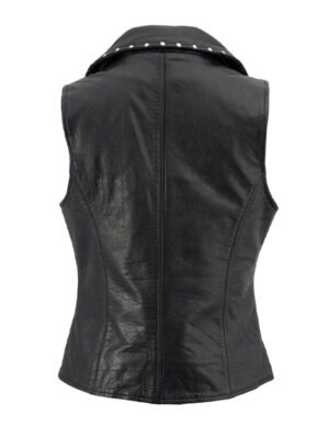 Dita Riveted Biker Vest