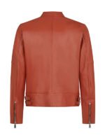 Dsquared Orange Biker Jacket