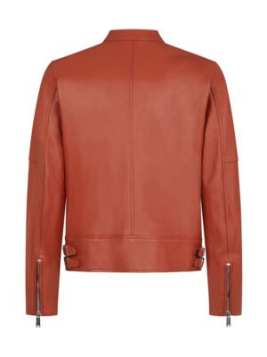 Dsquared Orange Biker Jacket