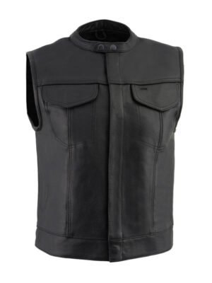 Men's Club Leather Vest