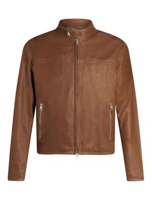 Men's Brown Etro Biker Jacket