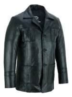 Men's Vintage Fashion Black Blazer