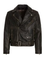 Men's Distress Brown Jacket