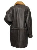 Men's Brown Shearling Coat
