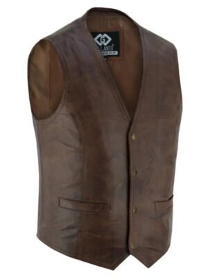 Men's Cowboy Snap Button Vest