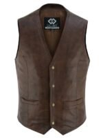 Men's Cowboy Snap Button Vest