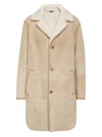 Men's Brown Shearling Coat