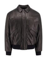 Men's Black Retro Bomber Jacket