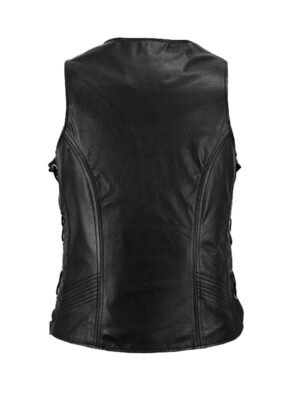 Women's V-Neck Zipper Vest