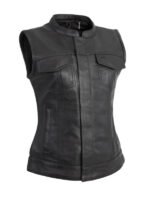 Women's Black Club Vest