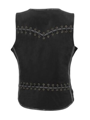 Women's Distress Motorcycle Vest