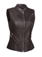 Fairmont Zipper Biker Vest