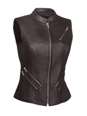 Fairmont Zipper Biker Vest