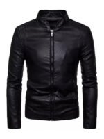 Men's Classic Black Slim Fit Jacket