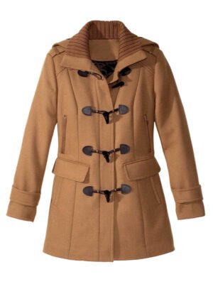 Women's Brown Wool Toggle Duffle Coat