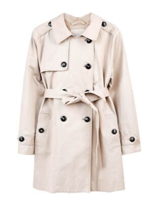 Women's Double Breasted Belted Coat